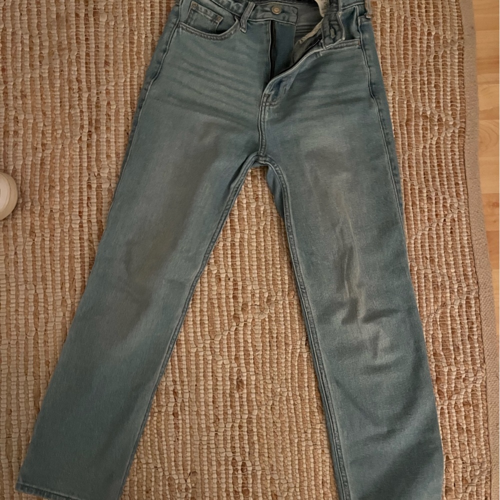 Straight Dad high waisted jeans - Holister